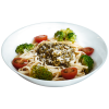 Linguini with Almond & Green Pesto - diet meal